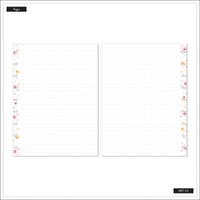 Happy Planner - Disc Bound Notebook - Dotted Lined Paper - Retro Sunset