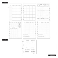 Happy Planner - Classic Budget Layout - 12 Month Undated - Terracotta & Sage