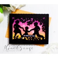 Spellbinders Shapeabilities Little Loves A2 Card Front S5-349