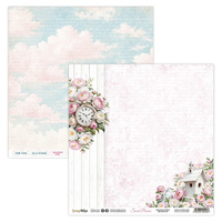 Sweet Peonies Paper Pad - 12" x 12" (12 Sheets) By Scrap Boys
