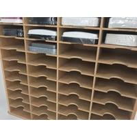 Stamp Pad Storage Rack Unit Holds 40 Ink Pads