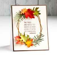 Spellbinders Clear Stamps Susan's Autumn Quotes STP-024