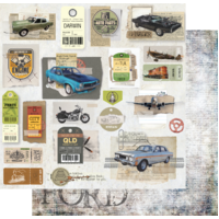 Uniquely Creative 12x12 Cardstock 210gsm Drive & Fly