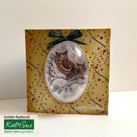 10 Snow Globe 6x6 Card Kit 300gsm Oval Dome