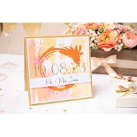 Sizzix Layered Stencils 4PK Painted