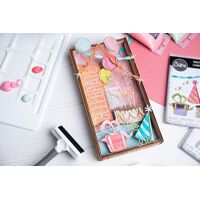 Sizzix Thinlits Die Set 32PK - Celebrate, Colorize by Tim Holtz 666258