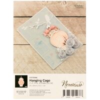 Cut and Foil Die Hotfoil Stamp Nouveau Hanging Cage