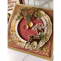 Couture Creations Cut Foil Emboss Die Naughty Or Nice Donner