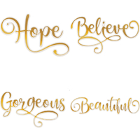 Couture Creations Cut Foil Emboss Sentiment Bundle 2