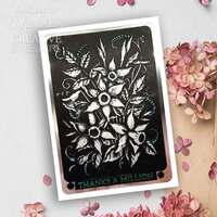 Creative Expressions Daffodil Dreams 5 in x 7 in 3D Embossing Folder EF3D-073