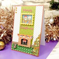 Hunkydory Crafts Happy Town at Christmas 6x6 Paper Pad