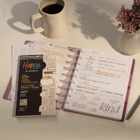 Reflect and Grow - Grattitude - Classic Disc Bound Memory Keeping Journal by Happy Planners