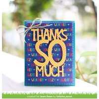 Lawn Fawn Dies Giant Thanks So Much LF2693