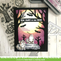 Lawn Fawn - Wolf Before ‘n Afters Stamp and Die Bundle