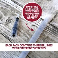 Hunkydory Crafts Premier Craft Tools - Waterbrush Trio Set 3/pk