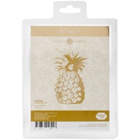 Hotfoil Stamps Summer Tree, Rosey Border and Pineapple