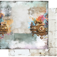 Uniquely Creative 12x12 Cardstock 210gsm Steampunk Graffiti