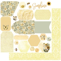 Uniquely Creative 12x12 Cardstock 210gsm Sweet As Honey