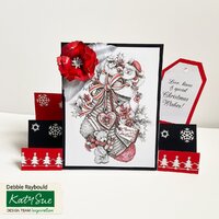 Katy Sue Chrome Effects - Die Cut Flowers & Leaves