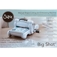 Sizzix Big Shot with Scrap Dragon Nesting Double Stitched Die Set