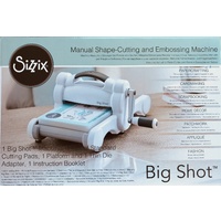 Sizzix Big Shot with Scrap Dragon Nesting Oval Die Set