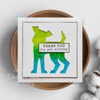 Creative Expressions Sue Wilson Pet Pals - 4in x 6in Clear Stamp - CEC1057