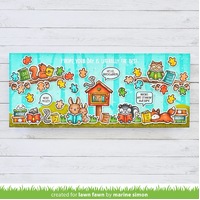 Lawn Fawn - Little Woodland Library - Stamp and Die Bundle