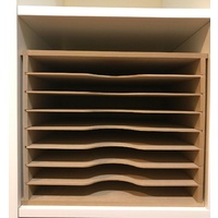 Scrapbooking 12x12 Paper Storage Rack Unit