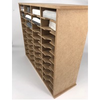 Stamp Pad Storage Rack Unit Holds 40 Ink Pads