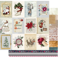 Uniquely Creative 12x12 Cardstock 210gsm A Very Vintage Christmas