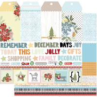 Uniquely Creative 12x12 Cardstock 210gsm A December to Remember