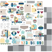 Uniquely Creative 12x12 Cardstock 210gsm Main Street