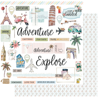 Uniquely Creative 12x12 Cardstock 210gsm Grand Adventure