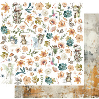 Uniquely Creative 12x12 Cardstock 210gsm Enchanted Forest