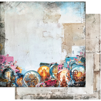 Uniquely Creative 12x12 Cardstock 210gsm Steampunk Graffiti