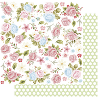 Uniquely Creative 12x12 Cardstock 210gsm Patchwork Roses