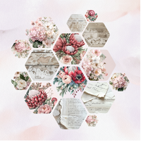 Uniquely Creative 12x12 Cardstock 210gsm Paperbark Blooms