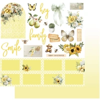 Uniquely Creative 12x12 Cardstock 210gsm Sweet As Honey