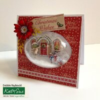 10 Snow Globe 6x6 Card Kit 300gsm Oval Dome