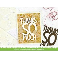 Lawn Fawn Dies Giant Thanks So Much LF2693