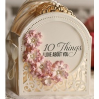 Spellbinders Shapeabilities Die Elegant 3D Vignettes Grand Dome 3D Card S6-136