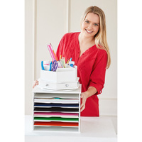 Scrapbooking 12x12 Paper Storage Rack Unit