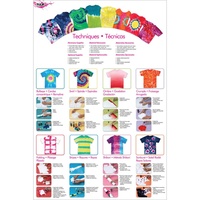 Tulip One-Step Tie-Dye Kit 12 Squeeze Bottles Kaleidoscope Kit