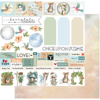 Uniquely Creative 12x12 Cardstock 210gsm Enchanted Forest