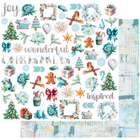 Uniquely Creative 12x12 Cardstock 210gsm Merry and Bright