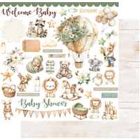 Uniquely Creative 12x12 Cardstock 210gsm Hello Darling