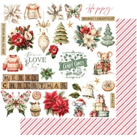 Uniquely Creative 12x12 Cardstock 210gsm Home For Christmas