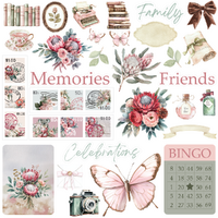 Uniquely Creative 12x12 Cardstock 210gsm Paperbark Blooms