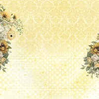 Uniquely Creative 12x12 Cardstock 210gsm Sweet As Honey