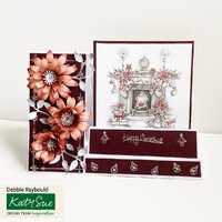 Katy Sue Chrome Effects - Die Cut Flowers & Leaves
